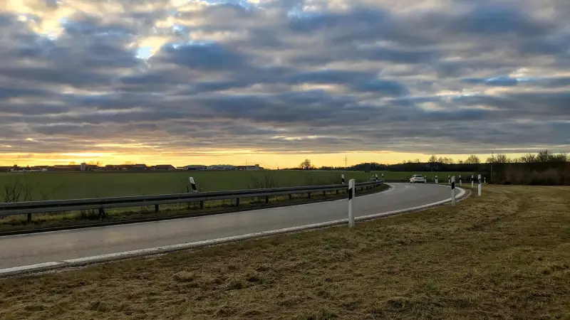 Panorama der gesamten Romantischen Straße